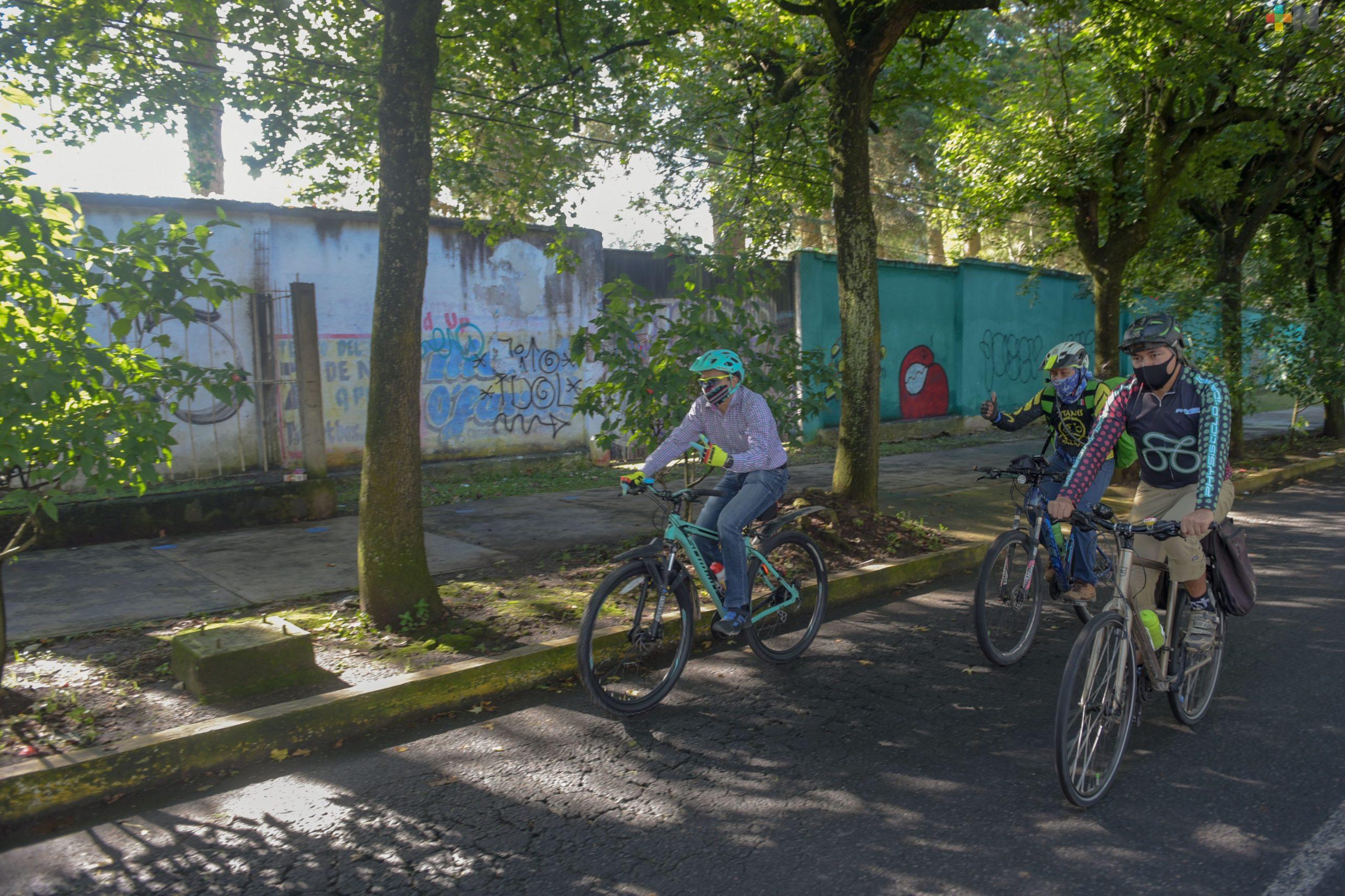 Urge sistema de movilidad para ciclistas en Coatzacoalcos