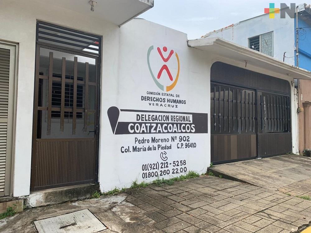 CEDH continúa atendiendo quejas de la población de 14 municipios del sur de Veracruz