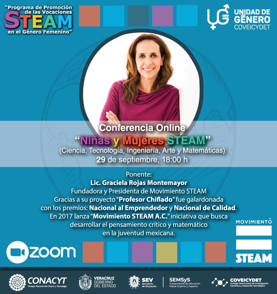 Sistema STEAM proporciona educación con visión social e incluyente: Graciela Rojas