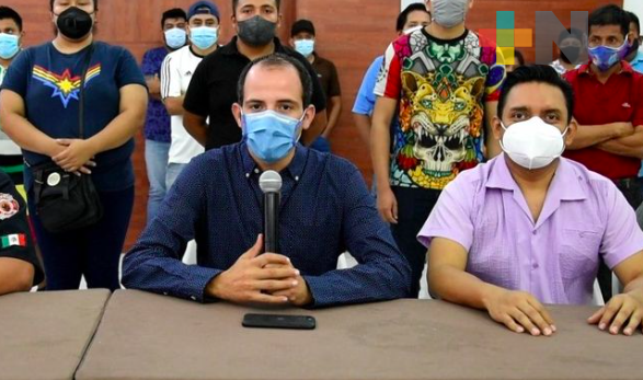 Uso de parafina en suelta de globos, reduce accidentes: alcalde de San Andrés Tuxtla