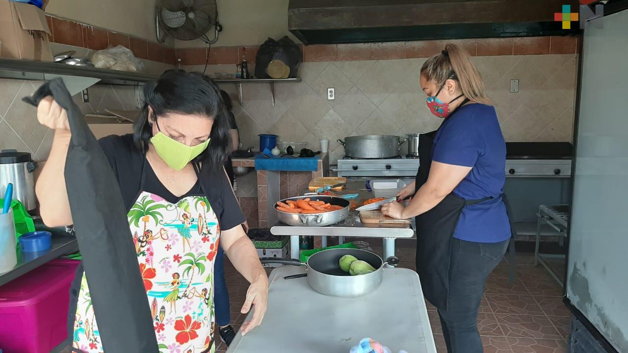 Cocina Solidaria donará alimentos a 100 infantes de municipios de Veracruz y Boca del Río