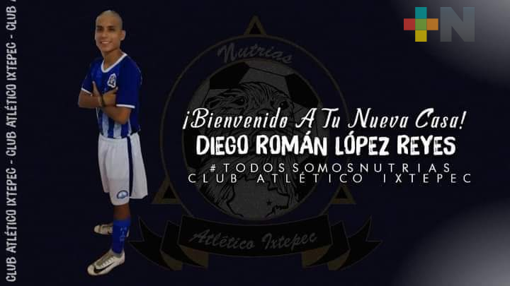 Diego Román jugará tercera división con Atlético Ixtepec