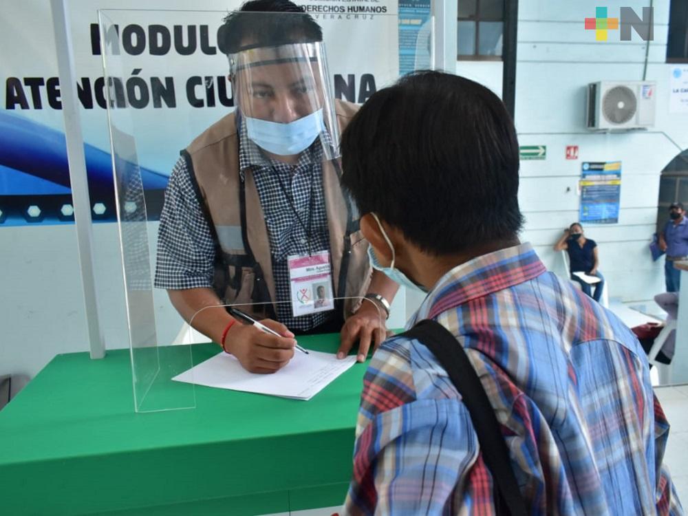 CEDH da certidumbre a pobladores de Tantoyuca en materia legal y de acompañamiento