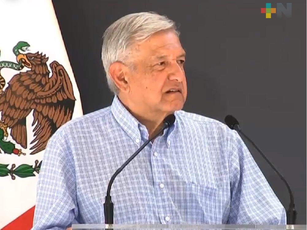 El 60 por ciento de hogares veracruzanos recibe algún programa Bienestar: López Obrador
