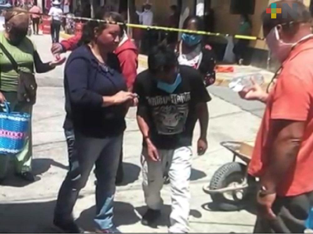 En Huayacocotla continúan con medidas sanitarias preventivas contra COVID-19