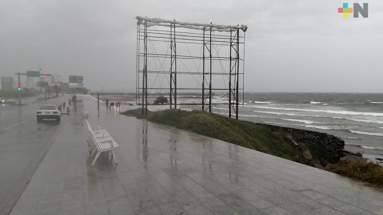 Lluvias y baja temperatura para el 24 y 25 de diciembre en el estado de Veracruz por Frente Frío 23