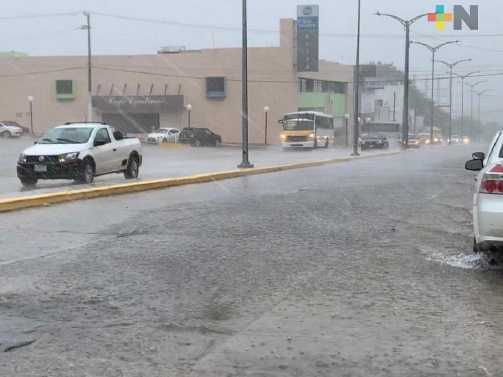 Emite Protección Civil, Aviso Especial por evento de norte  y lluvia intensa por Frente Frío 25