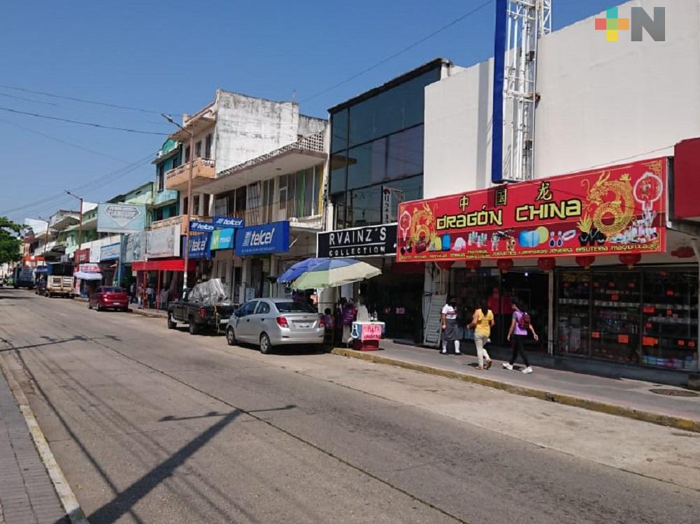 Hasta un 80% de comercios establecidos de Coatzacoalcos han reabierto sus puertas: Canaco