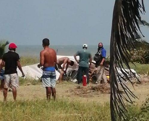 Aeronave que cayó en Tecolutla ofrecía vuelos turísticos