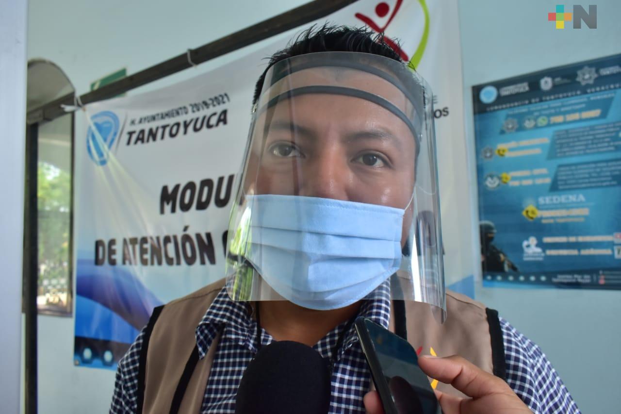 Módulo itinerante de Derechos Humanos brinda asesoría gratuita en Tantoyuca