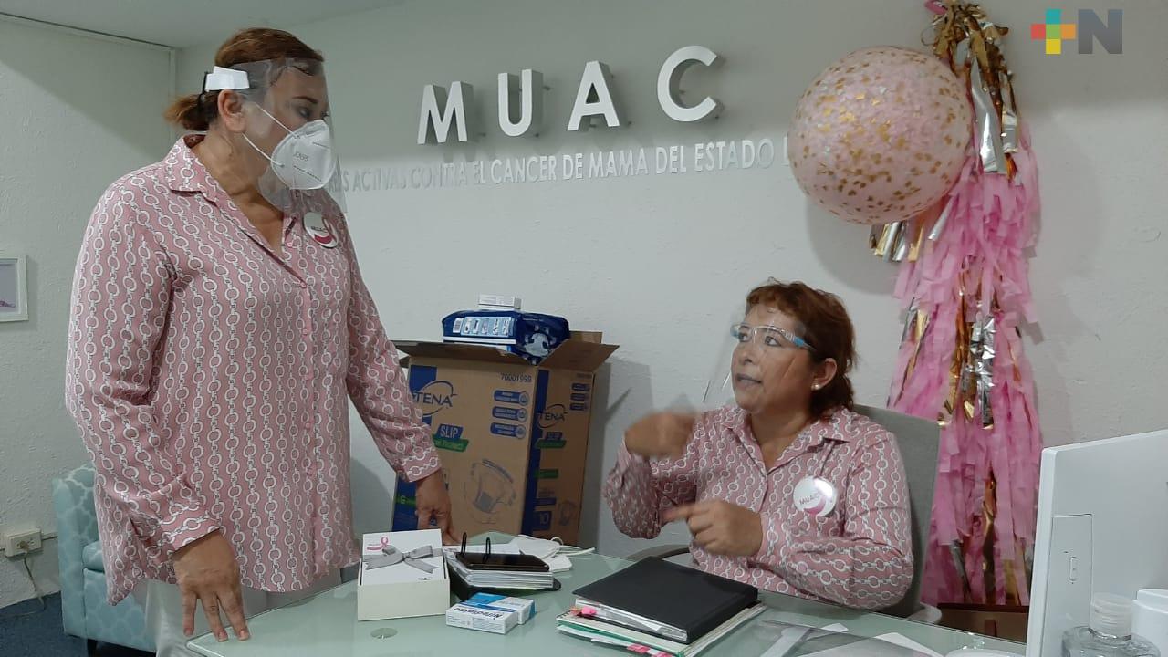 MUAC organiza actividades en beneficio de mujeres de escasos recursos