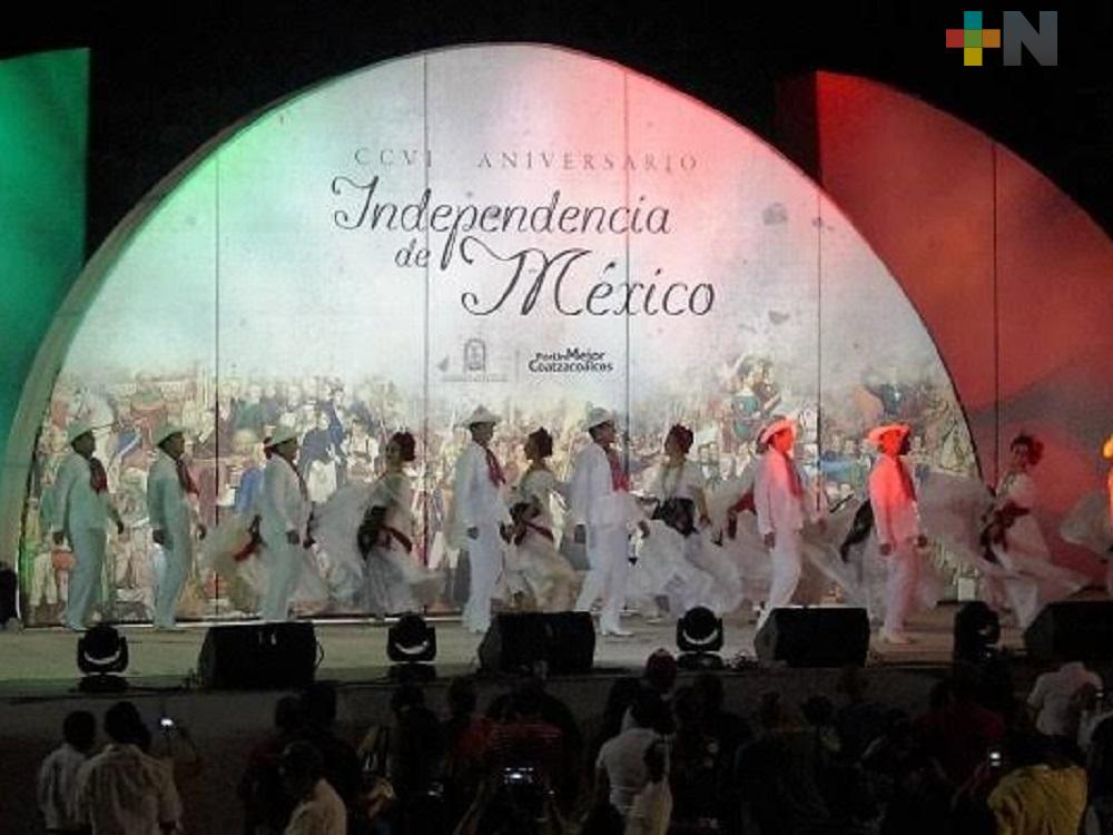 Municipios del sur de Veracruz realizarán celebración del Grito de Independencia de manera virtual