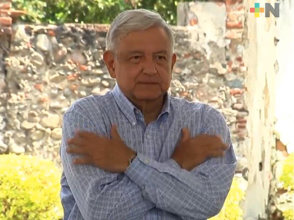 Presidente Andrés Manuel López Obrador concluye gira por el estado de Veracruz en  Córdoba