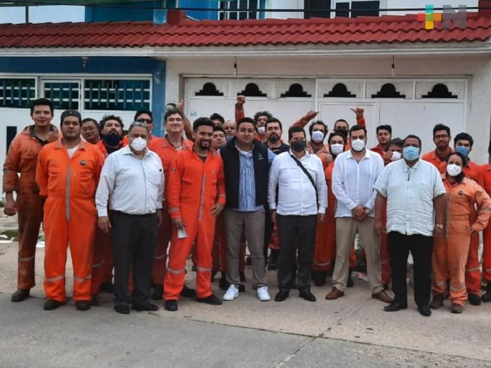 Quedan libres tripulantes del “Blue Commander” detenidos por presunto robo de combustible en Coatzacoalcos