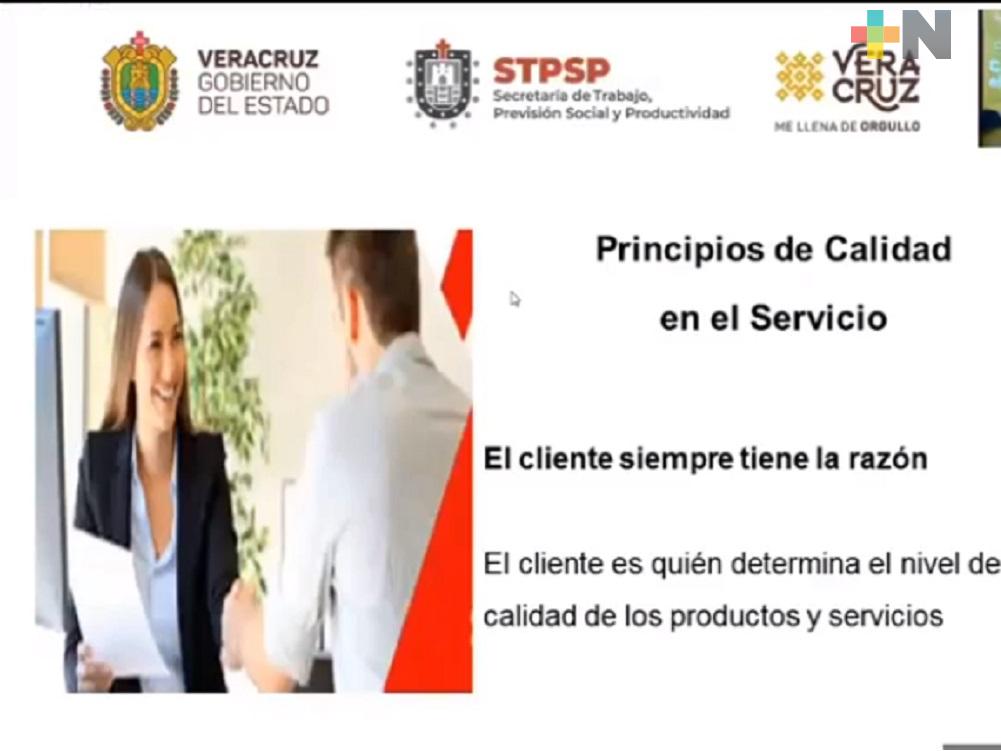 STPSyP impartió curso taller “Calidad en el servicio”