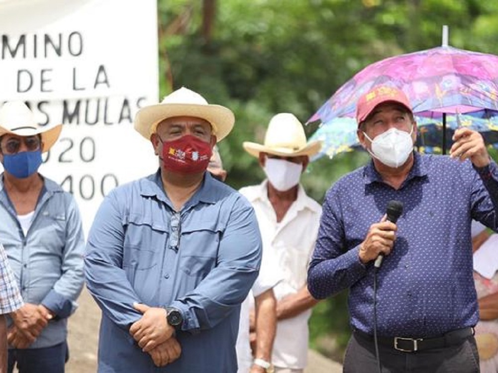 Secretario de Gobierno  supervisó obras en La Mixtequilla, Veracruz