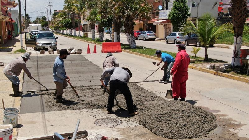 Comienzan obras de pavimentación en Rébsamen y Circuito Presidentes de Xalapa