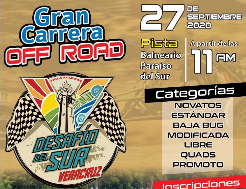 Convocan a Carrera de Off Road «Desafío del Sur»