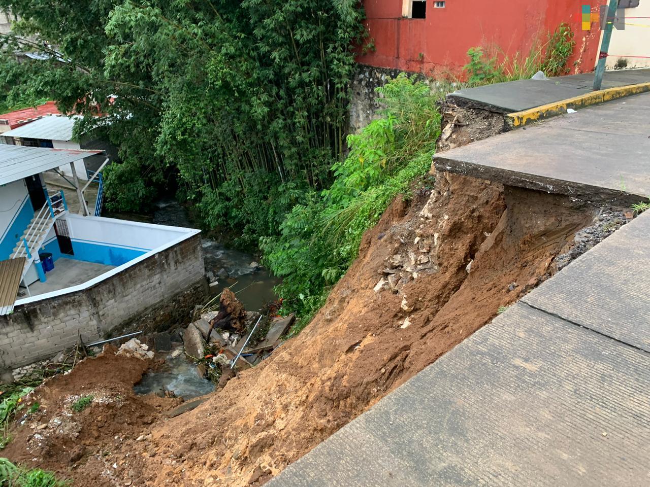 Últimas lluvias afectaron 13 municipios de Veracruz