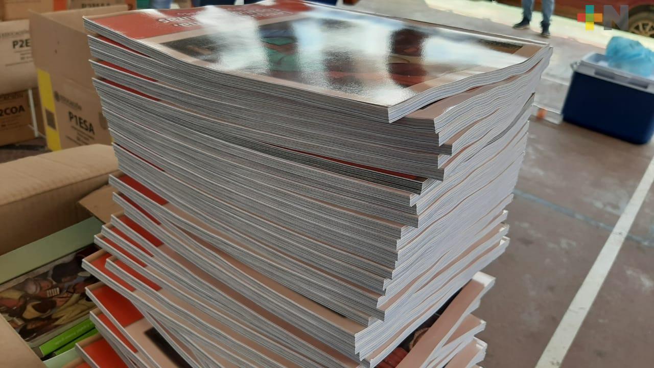 Esta semana inició entrega de libros de texto gratuitos en la zona norte de la entidad