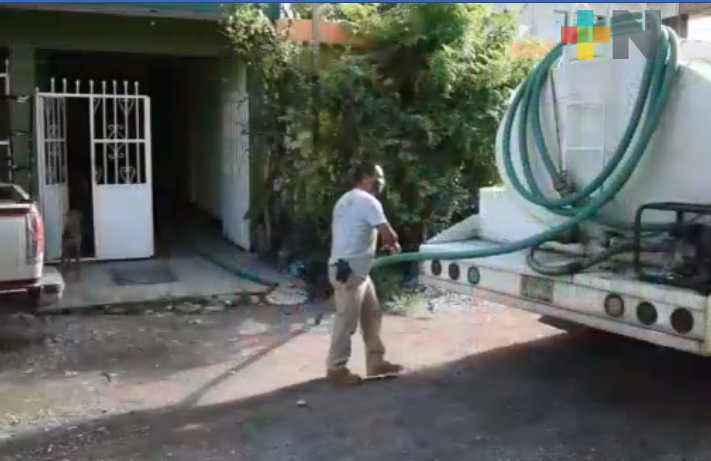 Inicia campaña de agua gratuita en Tuxpan