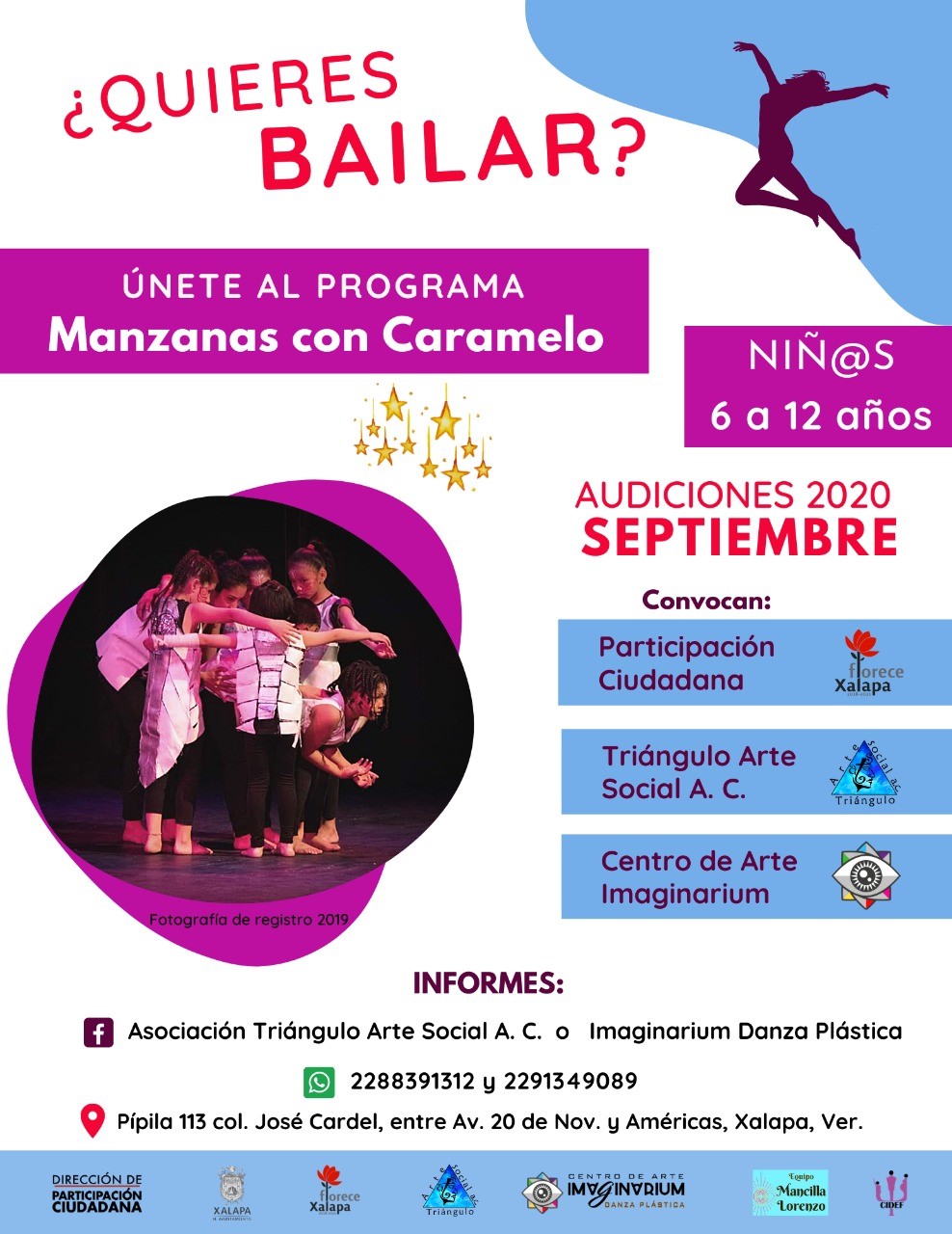 En Xalapa, invitan a participar en proyecto de danza