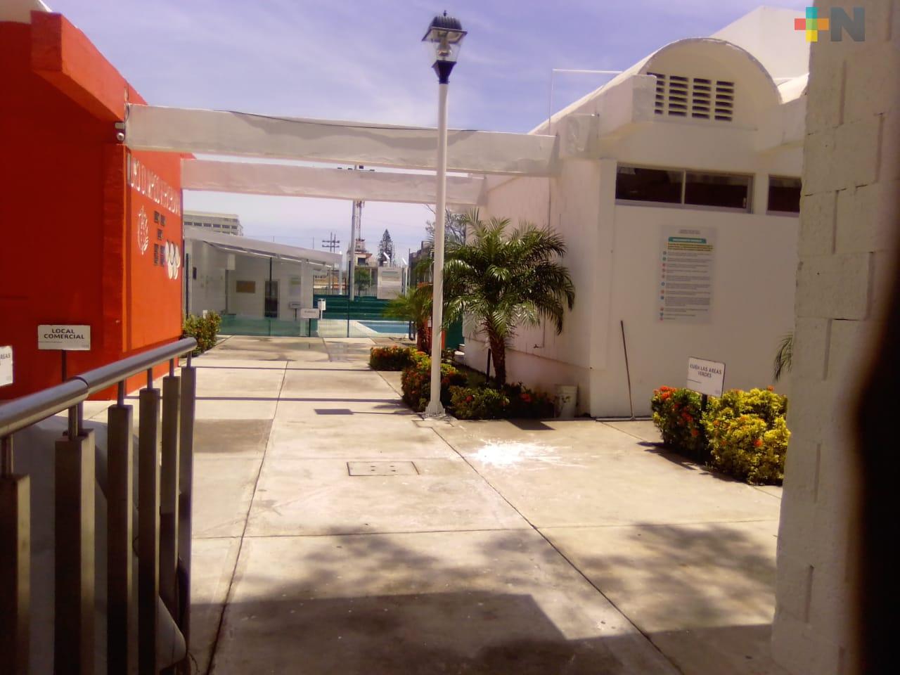 Pese a semáforo rojo, reabren unidades deportivas de la ciudad de Veracruz