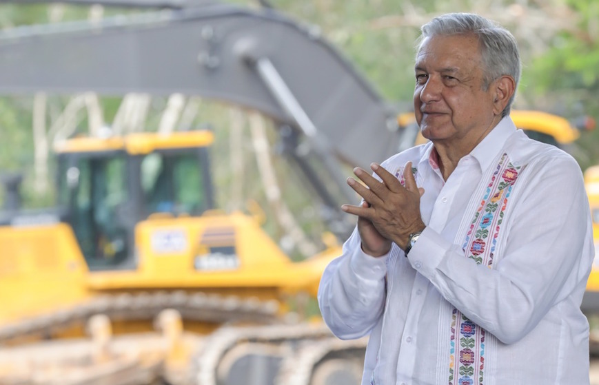 Presidente supervisa en Yucatán tramo 4 del Tren Maya; resaltará riqueza cultural y dará modernidad a la región, afirma