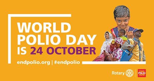 Rotary internacional trabaja para erradicar la polio