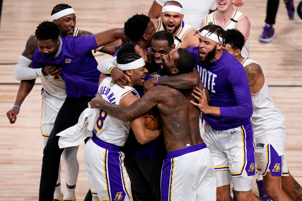 Lakers campeones de la NBA