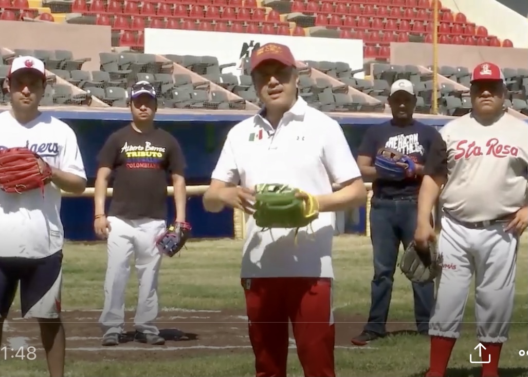 Confirma Cuitláhuac García: los Rojos del Águila de Veracruz estarán de regreso