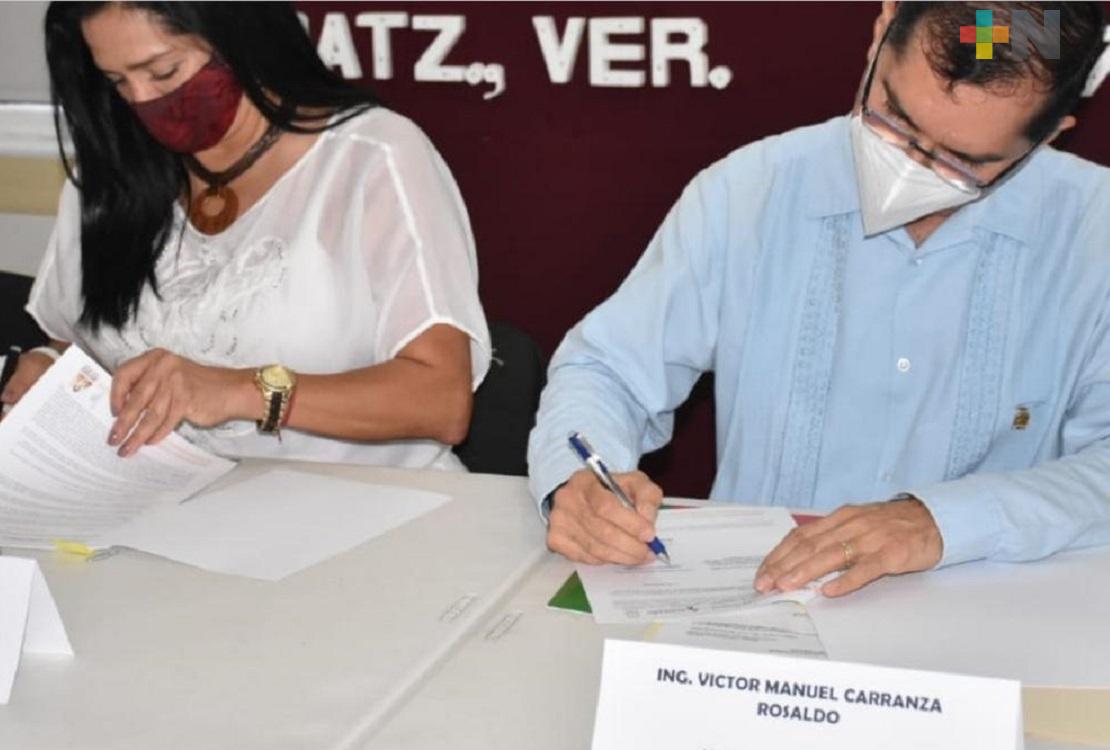 Autoridades de Coatzacoalcos firman convenio con Fonhapo para dar certeza jurídica a familias