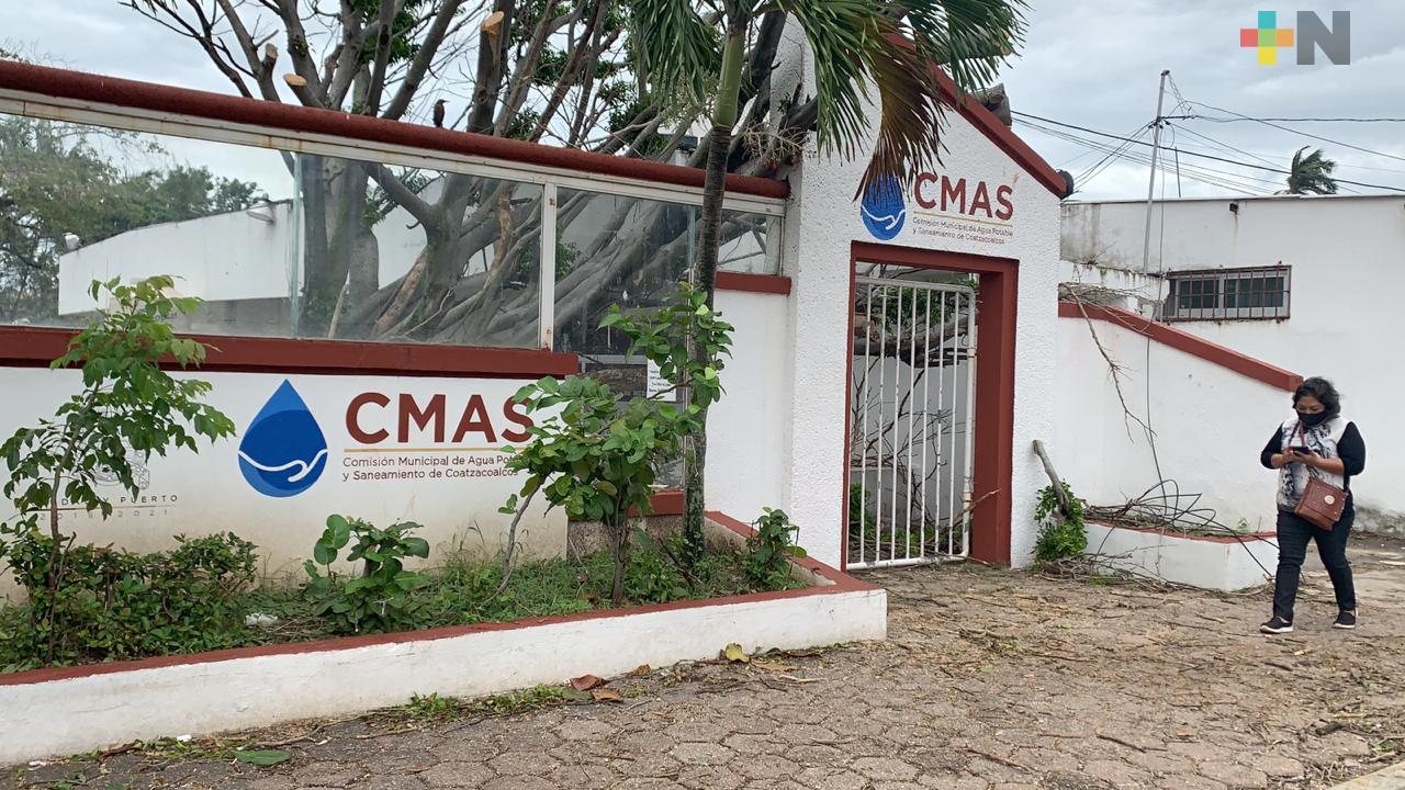 Más de 30 mil usuarios han  cubierto adeudos atrasados con CMAS Coatzacoalcos