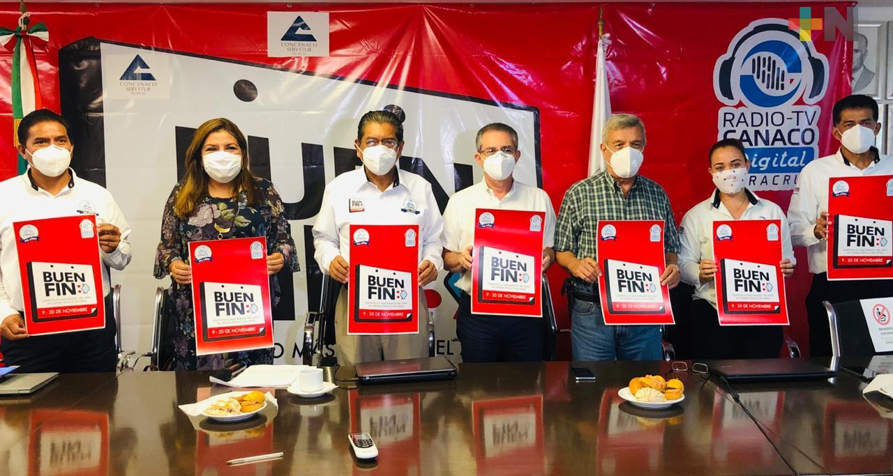 Canaco Veracruz espera derrama de 500 mdp por Buen Fin, del 9 al 20 de noviembre