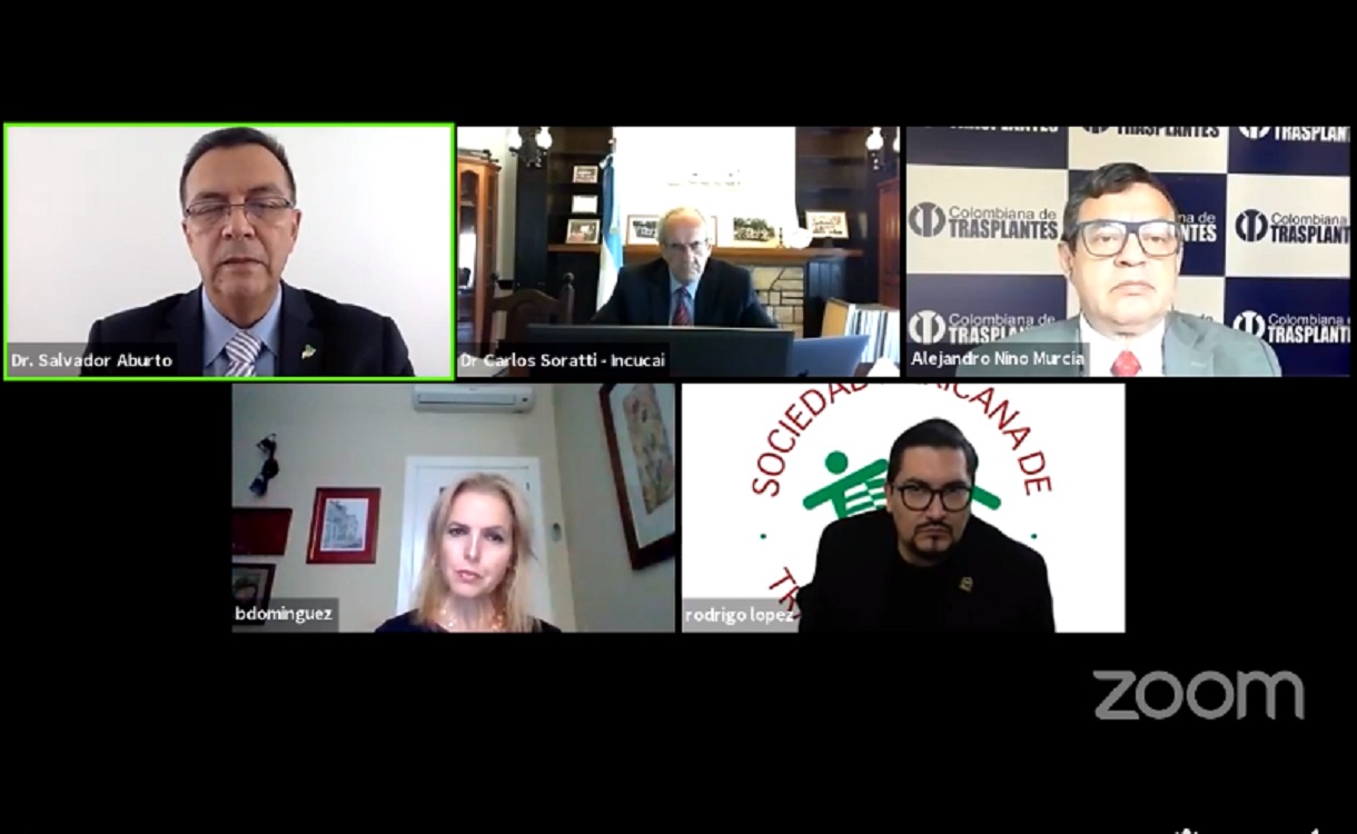 Concluyó webinar “Panel de experiencias de donación y trasplante durante la pandemia de COVID-19″