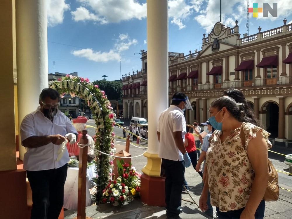 Devotos de diferentes municipios agradecen favores y milagros a San Rafael Guízar