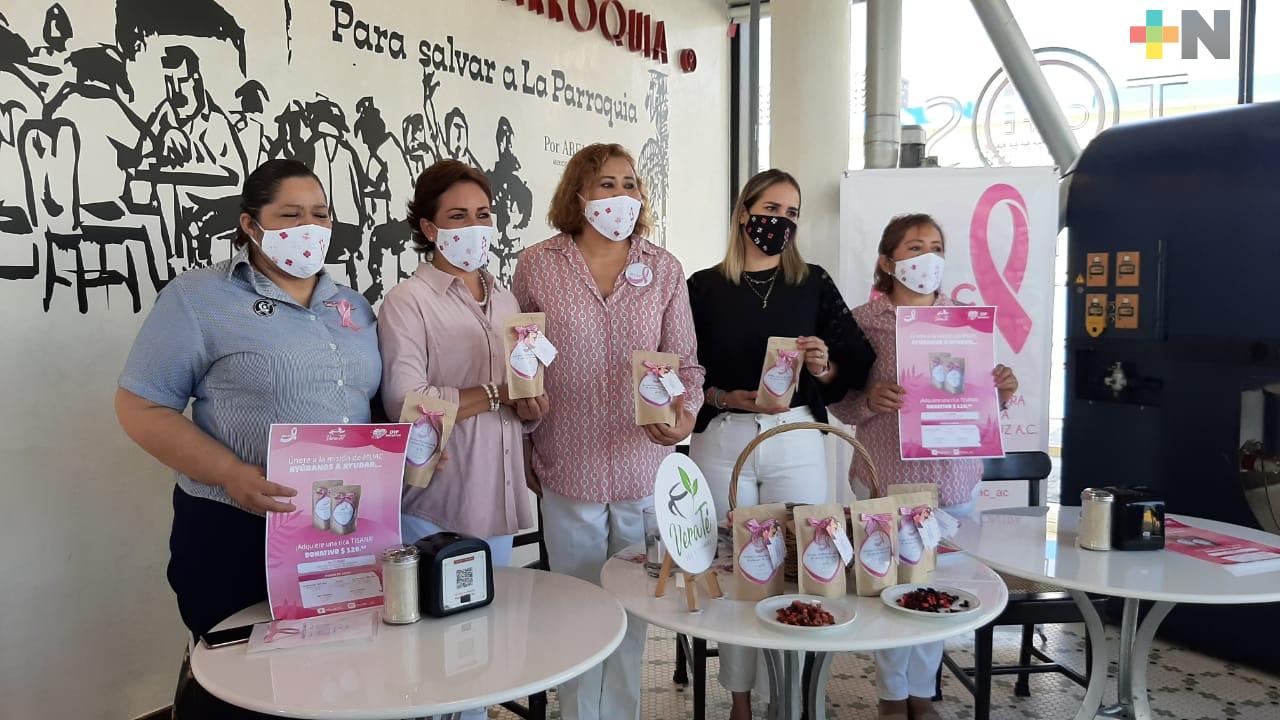 Con venta de tisana, MUAC busca reunir fondos para   detectar cáncer de mama