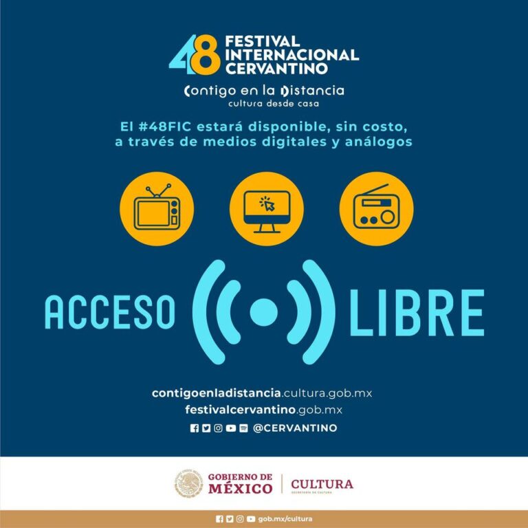 Difunde IVEC programación del 48 Festival Internacional Cervantino