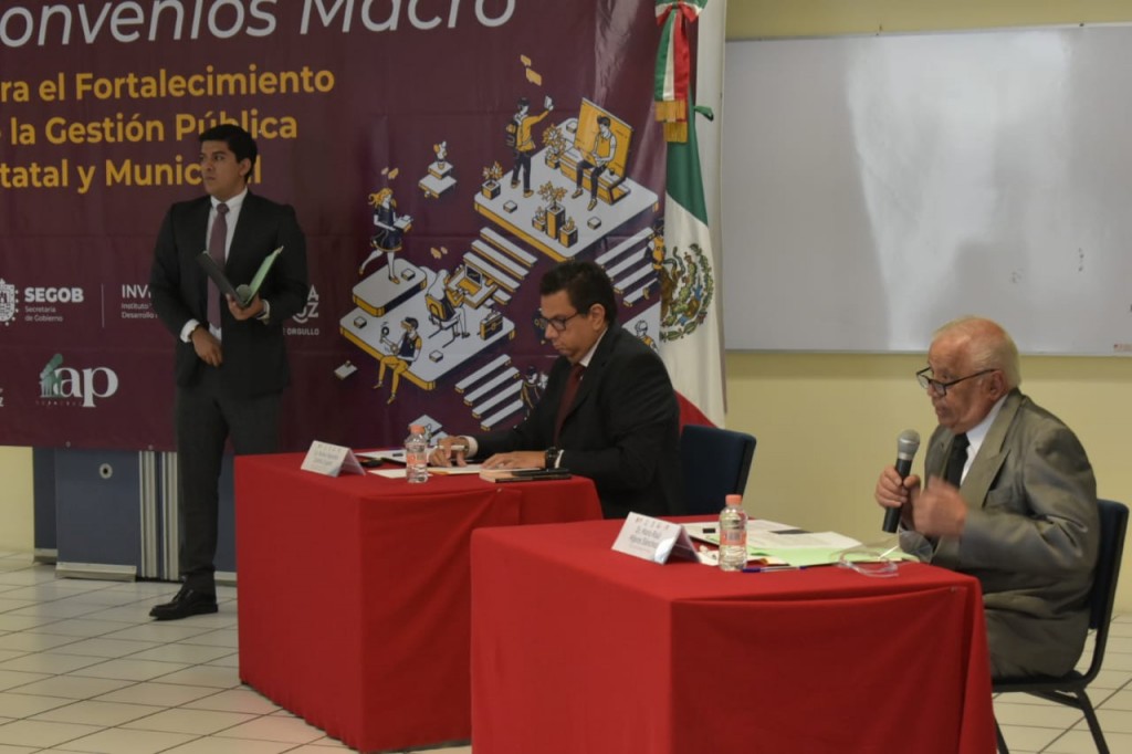 Colver, IAP e Invedem firman convenio para el fortalecimiento de la capacitación municipal