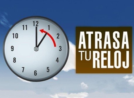 El sábado 29 de octubre se atrasará por última vez el reloj