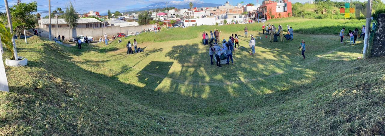 Dependencias estatales mantienen limpia Xalapa