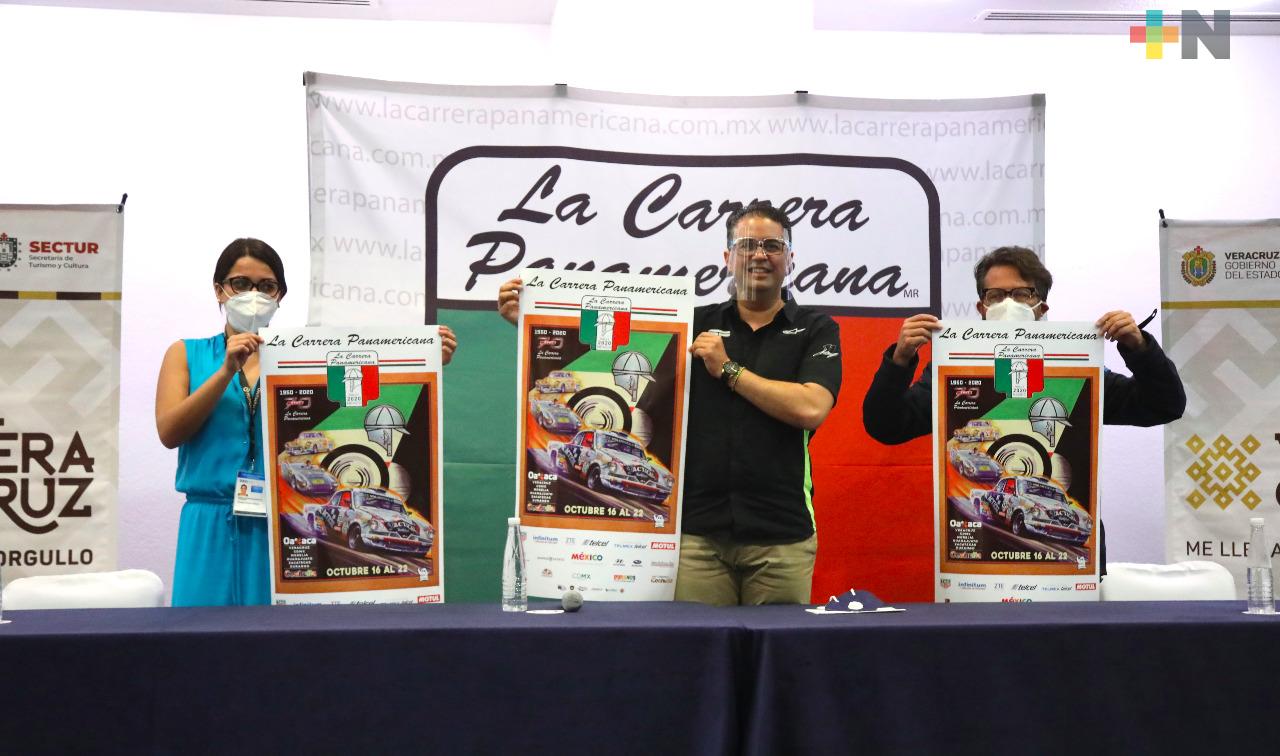 Llega el 16 de octubre Carrera Panamericana a Veracruz; será transmitida en 11 países