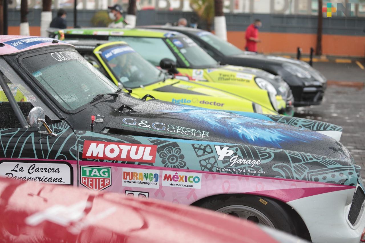 Llegan a Veracruz la velocidad y destreza de la Carrera Panamericana