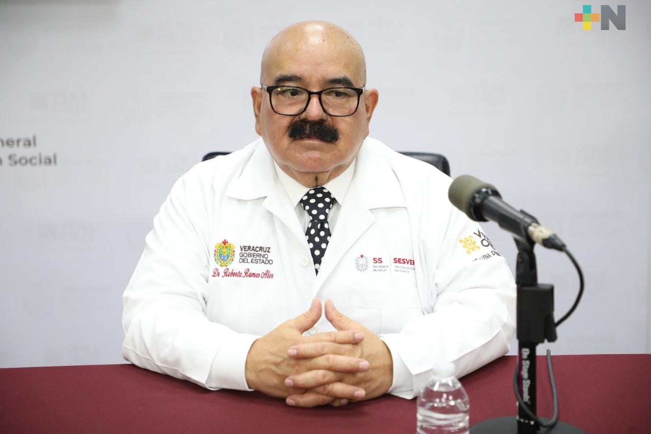 Registran 99 casos nuevos de Covid-19 en Veracruz