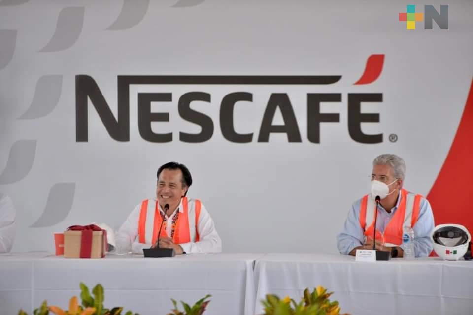 Avance de la planta Nestlé muestra la confianza de inversiones en Veracruz