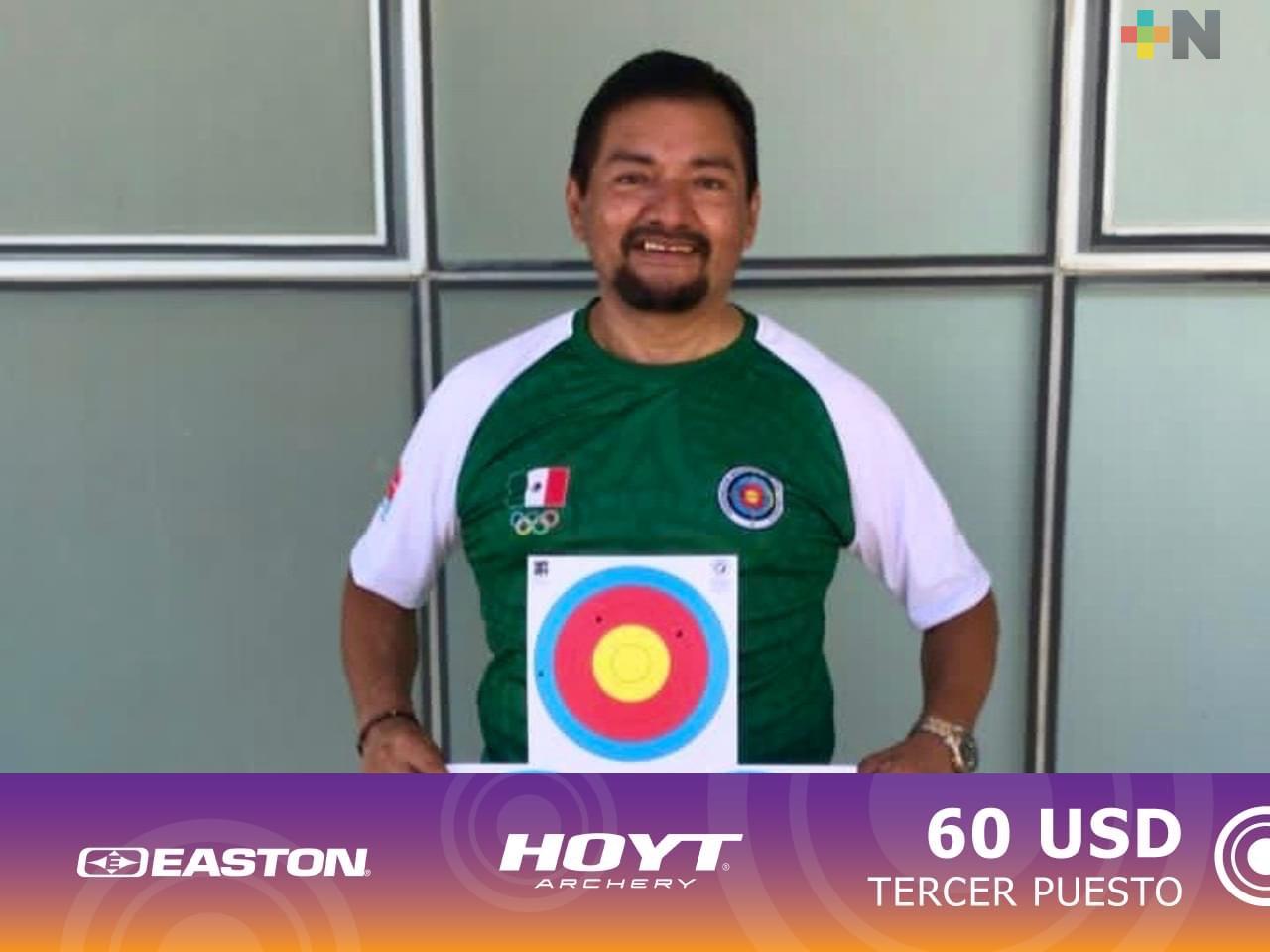 José de la Cruz Carrillo ganó bronce en Online Archery Cup de las Américas