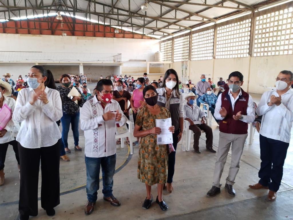 Realizó Secretaría de Gobierno, brigada itinerante del Registro Civil en Papantla