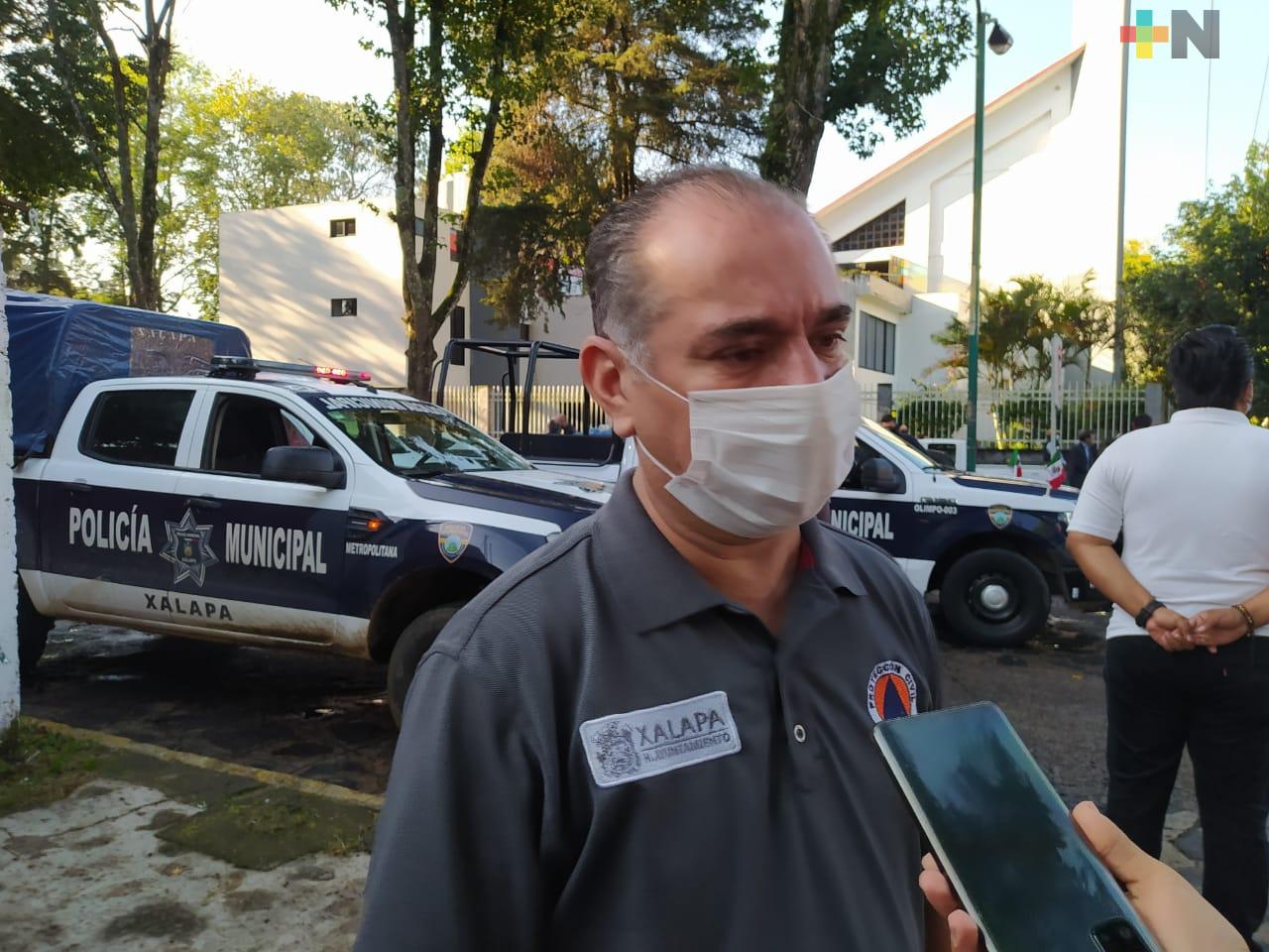 En invierno, PC Xalapa realizará recorridos las 24 horas; habrá 54 frentes fríos y 14 tormentas