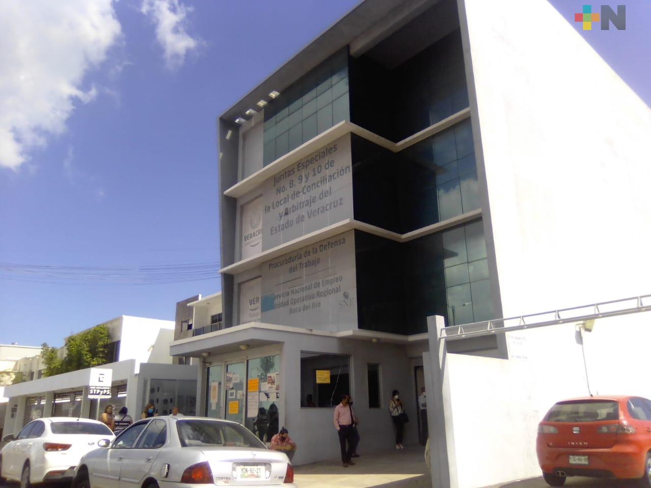 Realizarán Jornada de Conciliación de demandas laborales en municipio de Boca del Río