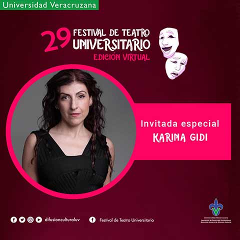 Damián Alcázar y Karina Gidi participarán en 29 Festival de Teatro UV